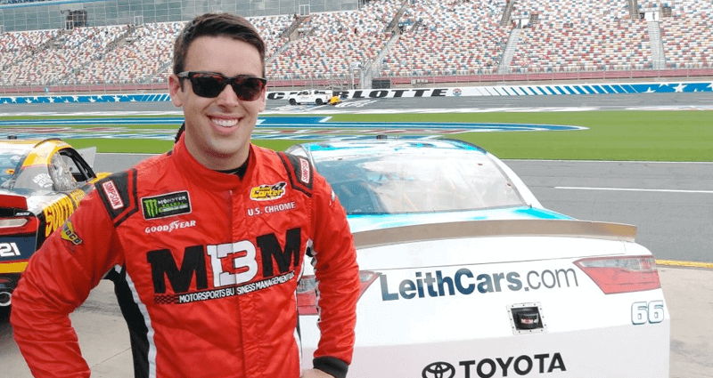 LeithCars.com is “Supra” Excited to Sponsor Timmy Hill’s NASCAR Xfinity Race Cars at Charlotte