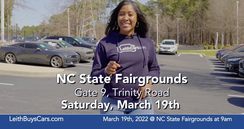 Pop-Up Buying Event at NC State Fairgrounds