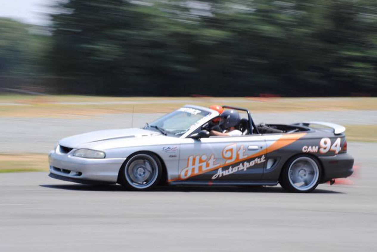 Cars specially built for the Mustang Week Autocross compete against the clock for a trophy and bragging rights.