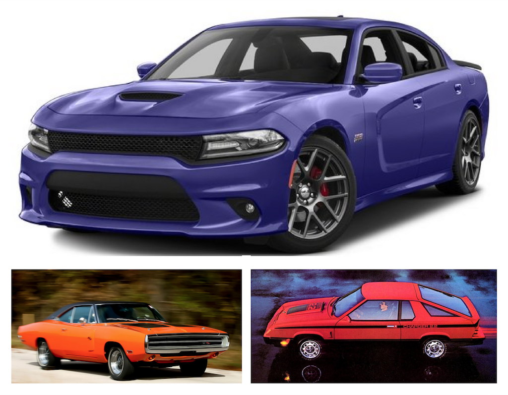 DODGE CHARGER GENERATIONS
