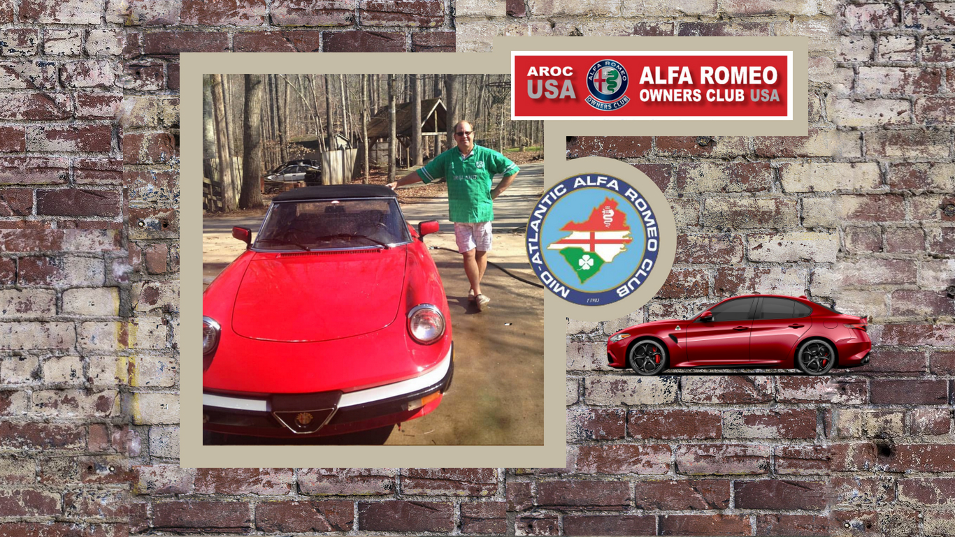 Kevin Harper – President, Mid-Atlantic Alfa Romeo Club.