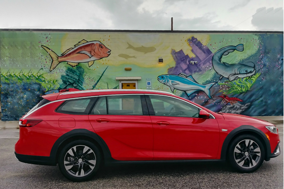 Adventure is wherever you want to take it in the 2018 Buick Regal TourX.