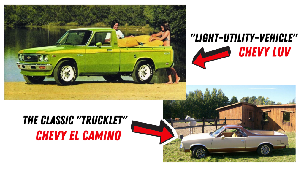 Chevy LUV and Chevy El Camino