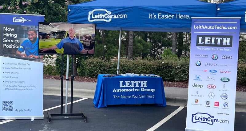 Leith Automotive Teams Up with Morrisville Cars and Coffee to Boost Job Recruitment